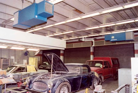 Auto Repair and Refinishing Room