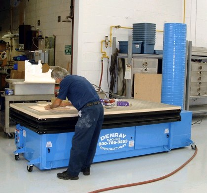 Fiberglass/Wood Dust Collection