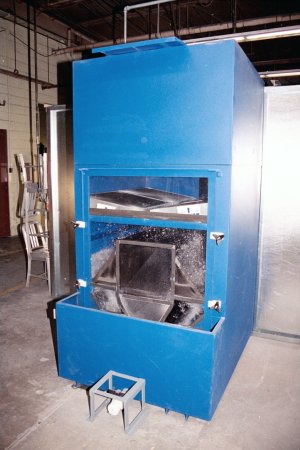 Wet Collection Booth for Aluminum Sanding/Grinding #5 