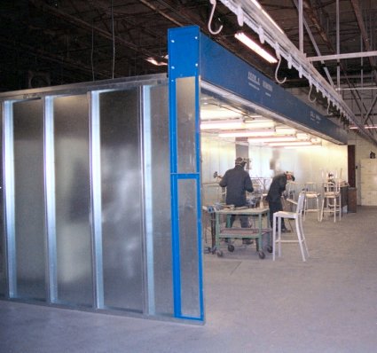 Wet Collection Booth for Aluminum Sanding/Grinding #1